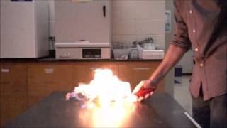 Slow Motion Peroxide Explosion [upl. by Ibmat399]