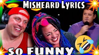 Misheard Lyrics Peter Kay The Tour That Didnt Tour Tour  THE WOLF HUNTERZ REACTIONS [upl. by Janina463]