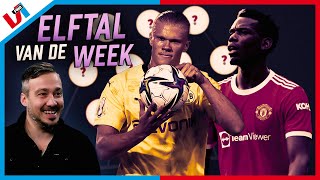 TOTW Haaland Een 10 amp Pogba Beste Speler Premier League [upl. by Zebe]