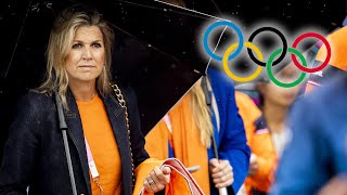 ‘Koningin Maxima deelt persoonlijk verhaal met Olympische wielerploeg’ [upl. by Lockwood]