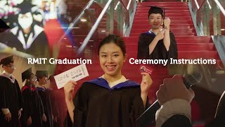 RMIT Graduation Ceremony Instructions  RMIT Vietnam [upl. by Ahsemik]