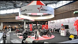 MASH Motorcycles au Salon du 2 roues 2024 [upl. by Acinej]