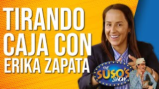 Así llegó ERIKA ZAPATA a la televisión nacional TheSusosShow [upl. by Macey]