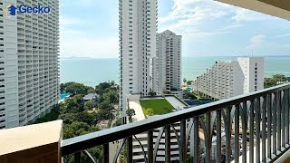 1 Bed Condo In Wongamat Garden Beach In Pattaya For Rent 19500 Baht [upl. by Andromeda350]