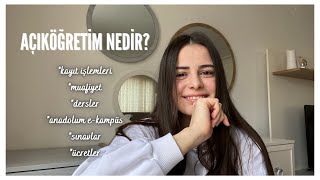 SINAVSIZ İKİNCİ ÜNİVERSİTE  kayıt işlemleri muafiyet sınavlar ücretler ✏️ [upl. by Niamrej]