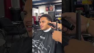 BIG CHOP dreads bigchop foryou barbershop viralvideo [upl. by Ahseinod]