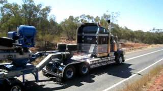 HHA T908 Heavy Haul  EX3600 Track Section  215 ton Gross [upl. by Marutani486]