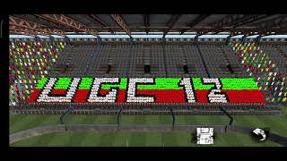 Ultras Game Tifo Ultras green corsairs Mca vs cabba 20122013 [upl. by Ji]