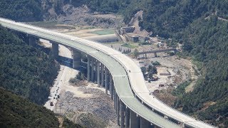 Algérie  autoroute Médéa الجزائر  تقدم اشغال الطريق السريع بالمدية [upl. by Oluas587]