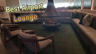 Best Airport Lounge in the USA  Walking Tour 4K August 2024 [upl. by Dahl]