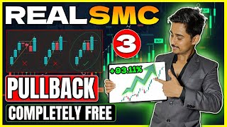 Pullback By SMC  Pullback in trading  Master in pullback  Trading pullback in hindi  SMC Class3 [upl. by Nylitsirk57]