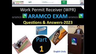 Direct Aramco EXAM Work Permit Receiver WPR Questions amp Answers 2023 PART 1 Urdu amp English [upl. by Justis]