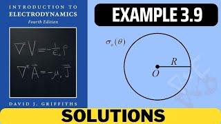 Griffiths Example 39 solution  introduction to electrodynamics 4th Edition Griffiths solutions [upl. by Reteid147]