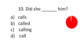 TEST YOUR ENGLISH GRAMMAR TENSES  CORRECT FORM OF VERB 15 Questions Eng Grammar Quiz 1 [upl. by Kcirnek]