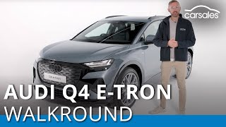 2024 Audi Q4 etron Walkround  Up close and personal with Audi’s first sub90K electric SUV [upl. by Liba]