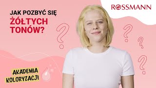 Jak pozbyć się żółtych tonów [upl. by Ahsenet394]