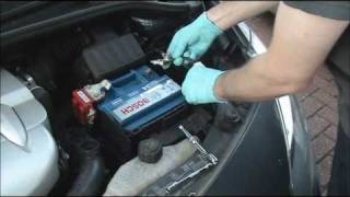 How to change a car battery safely [upl. by Odnama]