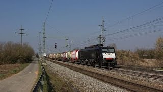 Bunter Bahnverkehr  SBB Cargo International ES 64 F4 [upl. by Prevot]