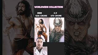 Ram Charan Vs Akshay Kumar worldwide collection ramcharan​ rrr​ leo​ blockbuster​ shorts​ [upl. by Bobette]