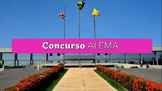 CONCURSO ALEMA 2022 METERIAIS PARA SUA PREPARAÇÃO [upl. by Akim]