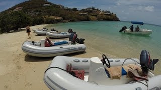 Sandals LaSource Grenada Pilot Your Own Powerboat and Snorkel Tour [upl. by Eelsnia]