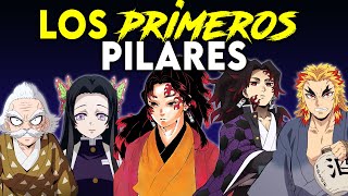 ⚡Los ANTIGUOS PILARES HASHIRA y sus HISTORIAS  Kimetsu no Yaiba [upl. by Wanids]