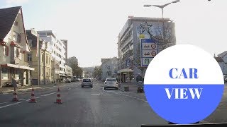 CAR VIEW Von Konstanz am Bodensee nach Tägerwilen in SWITZERLAND [upl. by Leiuqeze841]