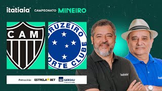 ATLÉTICO X CRUZEIRO AO VIVO NA ITATIAIA  REACT DO CAMPEONATO MINEIRO 2024 [upl. by Trumann580]