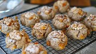 Petits gâteaux moelleux noix épices sans lactose un délice avec un thé ou un café [upl. by Ahtebbat]