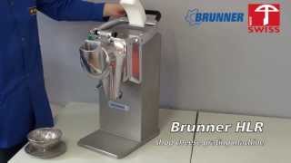 BrunnerAnliker commercial cheese grater HLR [upl. by Andriette]