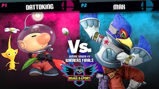 Dattoking vs MAX  Skövde Smash 3 Ultimate  Winners Finals [upl. by Henke463]