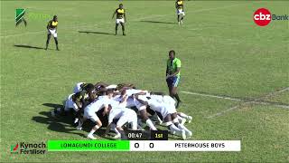 Lomagundi Vs Peterhouse 1st Schools rugby [upl. by Naryk]