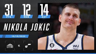 Nikola Jokic notches 80th career tripledouble 🔥🃏 [upl. by Adolf]