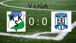 KKS KALISZ II  POLONIA MARCINKI KĘPNO 00 CAŁY MECZ V LIGA [upl. by Ysak]