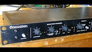 Rocktron RX20 Stereo Psychoacoustic ExciterImagerHush II Demo [upl. by Lifton41]