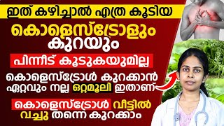 കൊളെസ്ട്രോൾ വരുതിയിലാക്കാൻ വീട്ടിൽ തന്നെയുള്ള ഈ ഒറ്റമൂലി കഴിച്ചാൽ മതിcholesterol kurakkan [upl. by Bickart591]