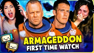 ARMAGEDDON Movie Reaction  First Time Watch  Bruce Willis  Billy Bob Thornton  Ben Affleck [upl. by Tilney695]