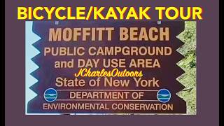 MOFFITT BEACH Campground SITE TOURLook before you book Speculator New York bikeKayaking tour [upl. by Buroker]