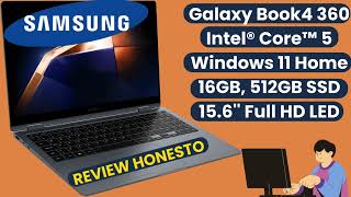 Galaxy Book4 360 Intel® Core™ 5 Windows 11 Home 16GB 512GB SSD 15 6 Full HD AMOLED 1 46 kg 2 [upl. by Anneehs]