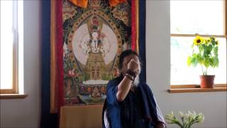 Vajrayana Samatha and Vipashyana Practice Part 1 [upl. by Nnaeed843]