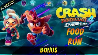 Crash 4 Its About Time OST  Food Run Bonus NVerted [upl. by Fogel370]