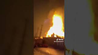 Karkhano industries fire in factory carslover 898 [upl. by Adianez278]