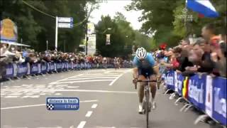 UCI Road World Championships 2012  P GILBERT WINS  FINAL 230912 [upl. by Ainahs]