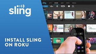 Sling TV Install On Roku [upl. by Mcdermott]