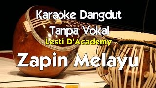 Karaoke Lesti DAcademy Zapin Melayu [upl. by Gemperle]