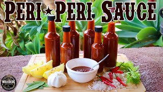 How to make a HOT PeriPeri sauce  Homemade Red Chilli sauce Recipe  Peri Peri chicken  PiriPiri [upl. by Ecnarolf]