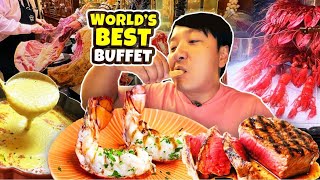 1 BEST Buffet in THE WORLD French LOBSTER BUFFET 🦞 took 4 HOURS by TRAIN WORTH IT [upl. by Noillid]