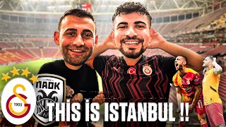 ICARDI YUNANLARI YIKTI STADYUM COŞTU AGRESİF TRİBÜN  Galatasaray 31 PAOK Stad Vlog [upl. by Mirella]