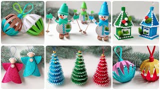 🔥6 Ideas 🎄 Christmas Decorations 🎅 DIY Christmas tree toys ☃️ Christmas crafts [upl. by Power]