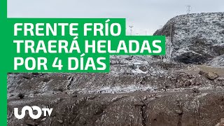 Frente frío en México se esperan 4 días de heladas en varias regiones [upl. by Mortie458]